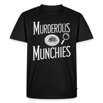 Murder Mystery Dinner Outfit, Party, Crime Scene - Men's Premium Organic T-Shirt - black - Front - Nico (187cm)