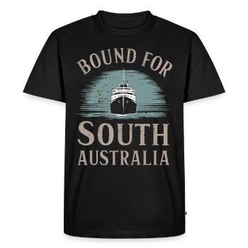 Sailors Sea Shanty Singing Ship Adventures - Men's Premium Organic T-Shirt - black - Front - Nico (187cm)