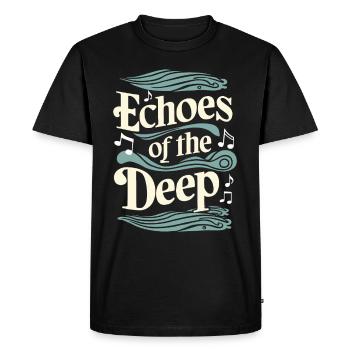 marins Sea Shanty Chant Ship Adventures - T-shirt Premium bio Homme - noir - Devant - Nico (187cm)