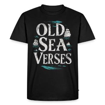 marins Sea Shanty Chant Ship Adventures - T-shirt Premium bio Homme - noir - Devant - Nico (187cm)