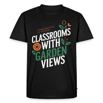 Géorgie Vie de maman scolarisée à la maison dans l’État de la pêche - T-shirt Premium bio Homme - noir - Devant - Nico (187cm)