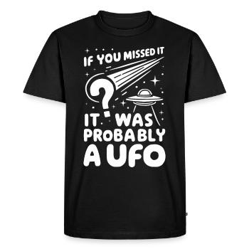 Stargazing And Meteor Shower Enthusiast - Men's Premium Organic T-Shirt - black - Front - Nico (187cm)