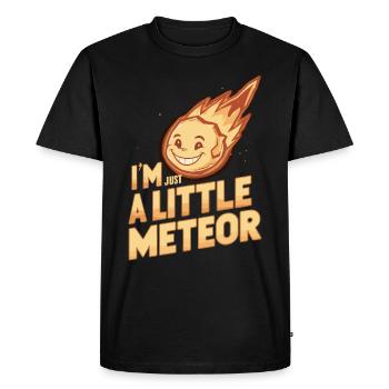 Stargazing And Meteor Shower Enthusiast - Men's Premium Organic T-Shirt - black - Front - Nico (187cm)