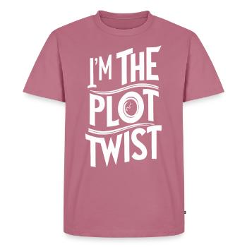 Meurtre Mystère Tenue De Dîner, Fête, Scène De Crime - T-shirt Premium bio Homme - mauve - Devant - Nico (187cm)