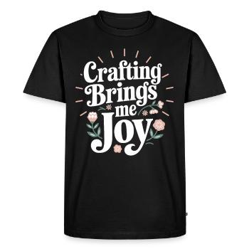 Cardmaker Scrapbooking Kits de fabrication de cartes pour - T-shirt Premium bio Homme - noir - Devant - Nico (187cm)