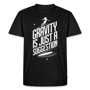 Entraînement d’équipe de pom-pom girls et de cascadeurs pour Spirit - T-shirt Premium bio Homme - noir - Devant - Nico (187cm)