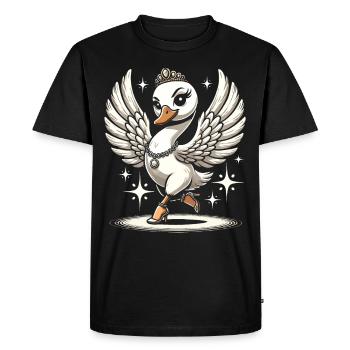 Mouvements rythmiques en danse orientale : - T-shirt Premium bio Homme - noir - Devant - Nico (187cm)