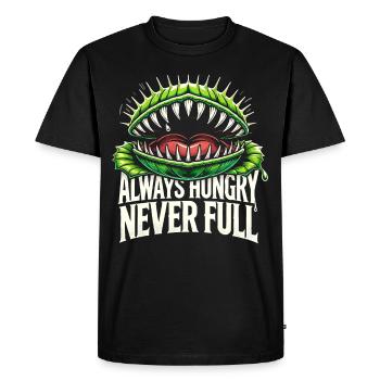 Découvrez le monde du piège à mouches de Vénus et - T-shirt Premium bio Homme - noir - Devant - Nico (187cm)