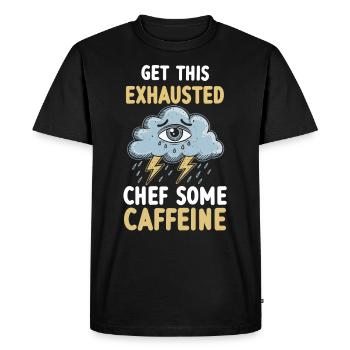 Épuisement et épuisement professionnel : la motivation de Koch - T-shirt Premium bio Homme - noir - Devant - Nico (187cm)