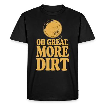 Gold Rush Adventure Gold Prospector Treasure Hunt - Men's Premium Organic T-Shirt - black - Front - Nico (187cm)