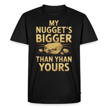 Gold Rush Adventure Gold Prospector Treasure Hunt - Men's Premium Organic T-Shirt - black - Front - Nico (187cm)