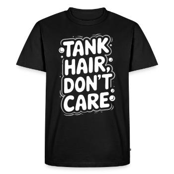 Passionné d’aquascaping Jardinage sous-marin - T-shirt Premium bio Homme - noir - Devant - Nico (187cm)