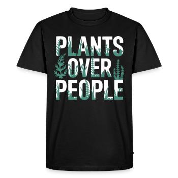 Passionné d’aquascaping Jardinage sous-marin - T-shirt Premium bio Homme - noir - Devant - Nico (187cm)
