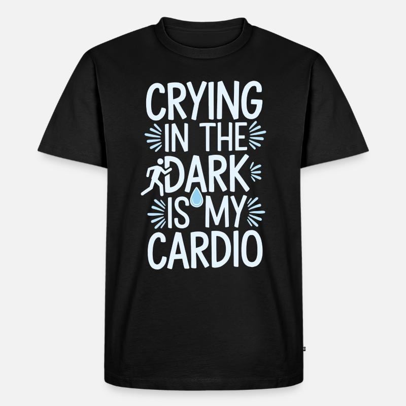 Introversion Alternative Style Emotional - Men's Premium Organic T-Shirt - black