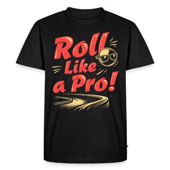 Thrilling Marble Racing Adventures for Enthusiasts - Men's Premium Organic T-Shirt - black - Front - Nico (187cm)