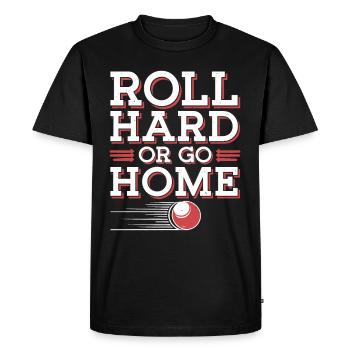 Thrilling Marble Racing Adventures for Enthusiasts - Men's Premium Organic T-Shirt - black - Front - Nico (187cm)