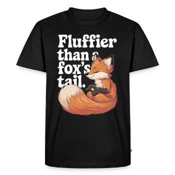 Furry Fandom Enthousiaste Cosplay Fun et Fursuiting - T-shirt Premium bio Homme - noir - Devant - Nico (187cm)