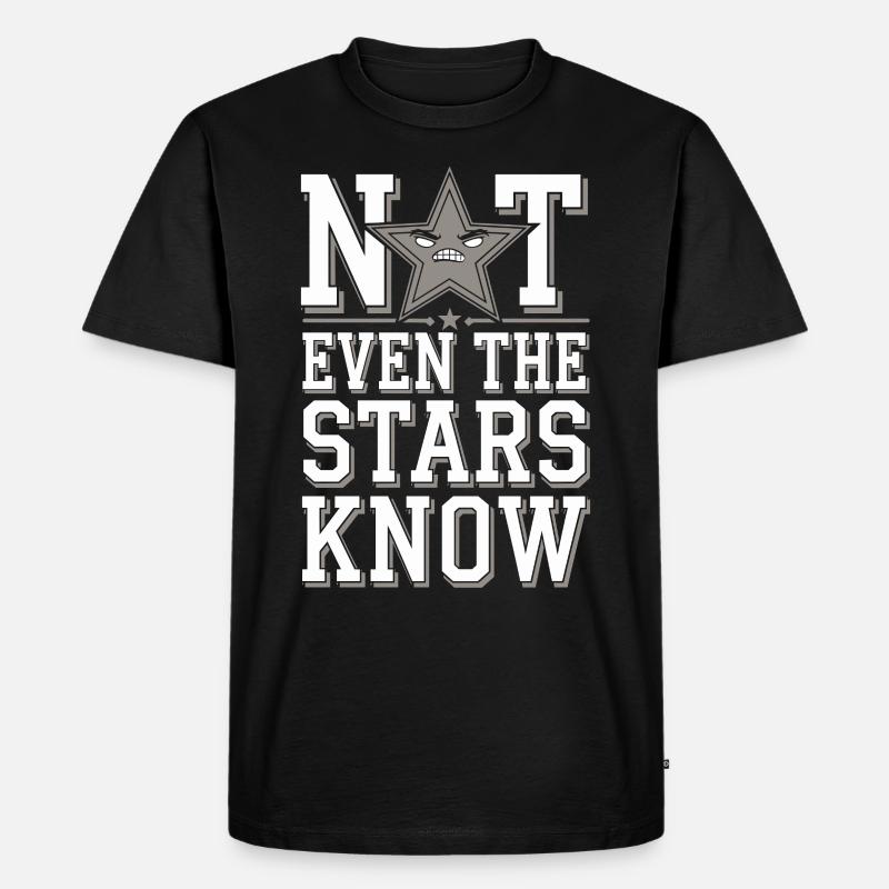 Astrologie-skeptiker: Kritisches Denken - Männer Premium Bio T-Shirt - Schwarz