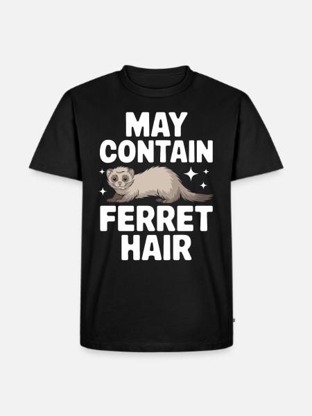 Ferret Owner, Ferret Lover, Sweets - Men's Premium Organic T-Shirt - black