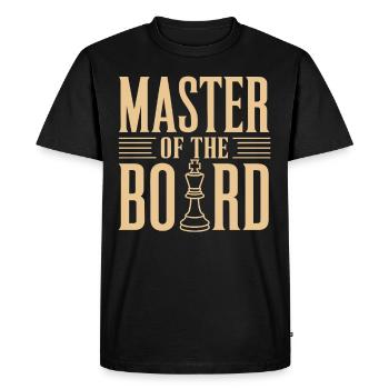 Chess Revival Movement Chess Lover Strategic - Men's Premium Organic T-Shirt - black - Front - Nico (187cm)