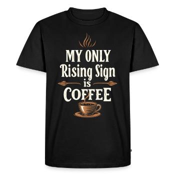 Astrology Skeptic: Critical Thinking - Men's Premium Organic T-Shirt - black - Front - Nico (187cm)