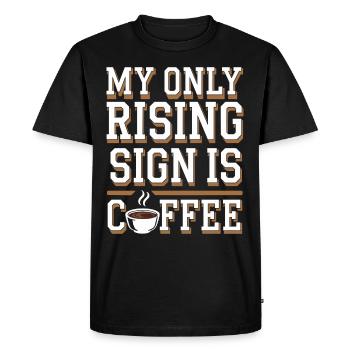 Astrology Skeptic: Critical Thinking - Men's Premium Organic T-Shirt - black - Front - Nico (187cm)