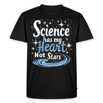 Astrology Skeptic: Critical Thinking - Men's Premium Organic T-Shirt - black - Front - Nico (187cm)