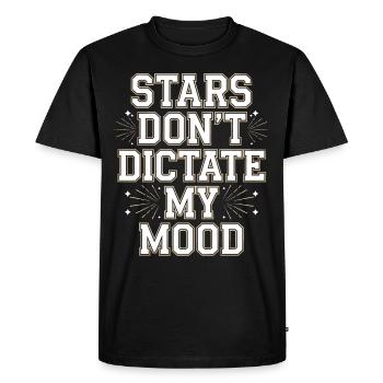 Astrology Skeptic: Critical Thinking - Men's Premium Organic T-Shirt - black - Front - Nico (187cm)