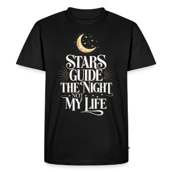 Astrology Skeptic: Critical Thinking - Men's Premium Organic T-Shirt - black - Front - Nico (187cm)