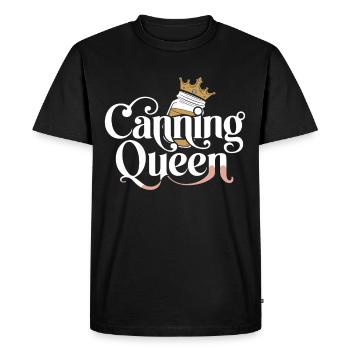Preserving homemade food - Men's Premium Organic T-Shirt - black - Front - Nico (187cm)
