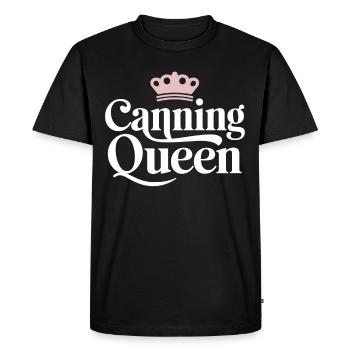 Preserving homemade food - Men's Premium Organic T-Shirt - black - Front - Nico (187cm)