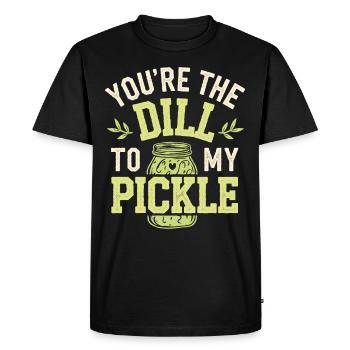 Preserving homemade food - Men's Premium Organic T-Shirt - black - Front - Nico (187cm)