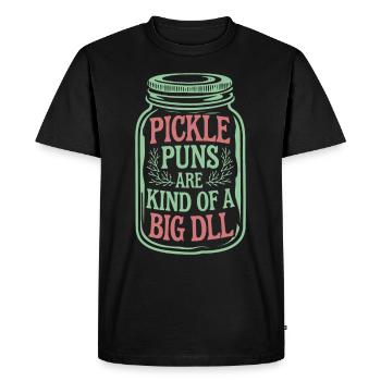 Preserving homemade food - Men's Premium Organic T-Shirt - black - Front - Nico (187cm)
