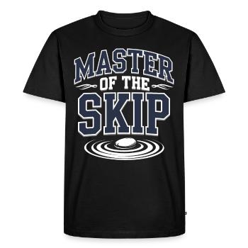 Stone jumping, stone jumping, outdoor hobby stone - Men's Premium Organic T-Shirt - black - Front - Nico (187cm)