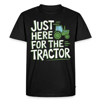 Farming Simulator Virtual Farming Game Fan Farm - Men's Premium Organic T-Shirt - black - Front - Nico (187cm)