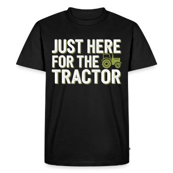 Farming Simulator Virtual Farming Game Fan Farm - Men's Premium Organic T-Shirt - black - Front - Nico (187cm)