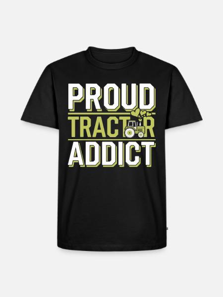 Farming Simulator Virtual Farming Game Fan Farm - Men's Premium Organic T-Shirt - black