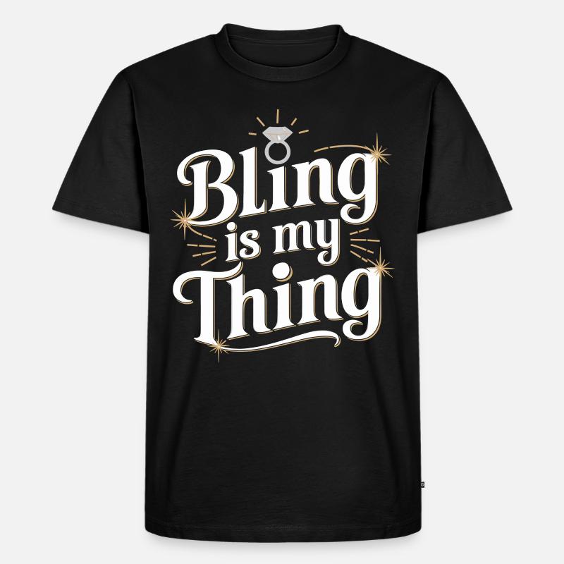 Ring Dude Hochzeitszeremonie Ring Guy - Männer Premium Bio T-Shirt - Schwarz