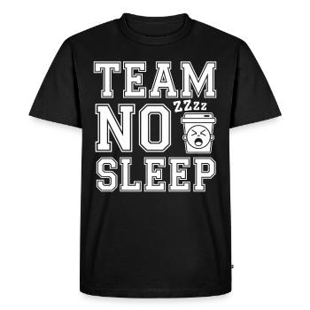 Humour parental Les nouveaux pères ont pour la première fois - T-shirt Premium bio Homme - noir - Devant - Nico (187cm)