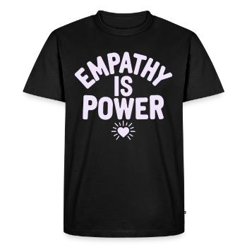 Intelligence émotionnelle Empathie Défenseur de la pleine conscience - T-shirt Premium bio Homme - noir - Devant - Nico (187cm)