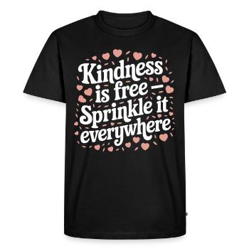 Intelligence émotionnelle Empathie Défenseur de la pleine conscience - T-shirt Premium bio Homme - noir - Devant - Nico (187cm)