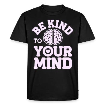 Intelligence émotionnelle Empathie Défenseur de la pleine conscience - T-shirt Premium bio Homme - noir - Devant - Nico (187cm)