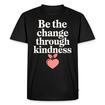 Intelligence émotionnelle Empathie Défenseur de la pleine conscience - T-shirt Premium bio Homme - noir - Devant - Nico (187cm)