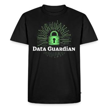 Ethical Hacking Cybersecurity Digital - Men's Premium Organic T-Shirt - black - Front - Nico (187cm)