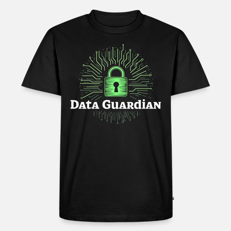 Ethical Hacking Cybersecurity Digital - Men's Premium Organic T-Shirt - black