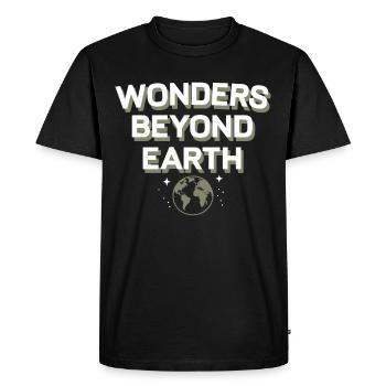 Space Exploration Cosmic Discovery - Men's Premium Organic T-Shirt - black - Front - Nico (187cm)