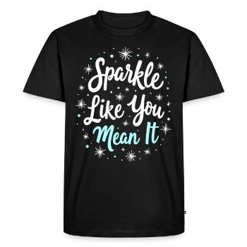 Spring cleaning enthusiasts, new beginnings and - Men's Premium Organic T-Shirt - black - Front - Nico (187cm)