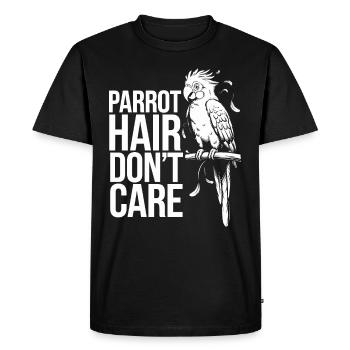 Propriétaire de perroquet Parrot Life et exotique - T-shirt Premium bio Homme - noir - Devant - Nico (187cm)