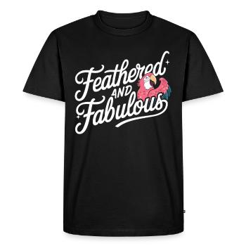 Propriétaire de perroquet Parrot Life et exotique - T-shirt Premium bio Homme - noir - Devant - Nico (187cm)