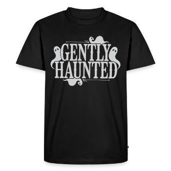 Confortable, Horreur, Esthétique, Effrayant, Confortable - T-shirt Premium bio Homme - noir - Devant - Nico (187cm)
